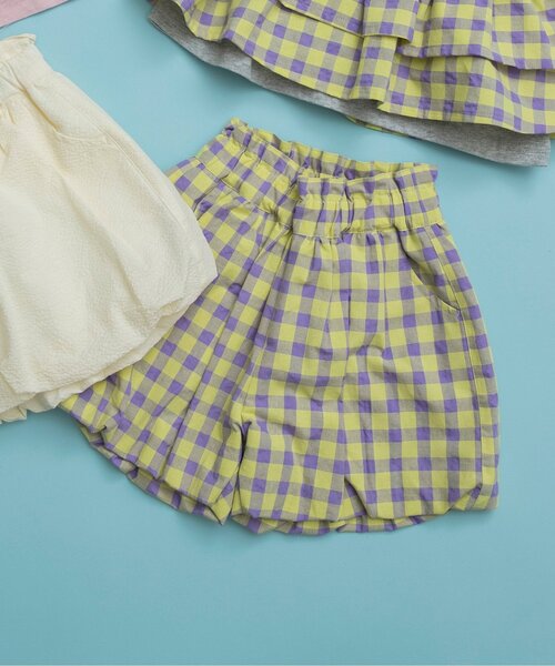 BREEZE(ブリーズ)の「【ジュニア対応】バルーンショートパンツ(その他パンツ・キッズ・イエロー/オフホワイト・90/100/110/120/80/130/140)」の2枚目の写真