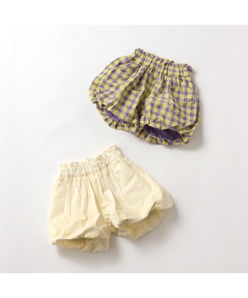 BREEZE(ブリーズ)の「【ジュニア対応】バルーンショートパンツ(その他パンツ・キッズ・イエロー/オフホワイト・90/100/110/120/80/130/140)」の4枚目の写真