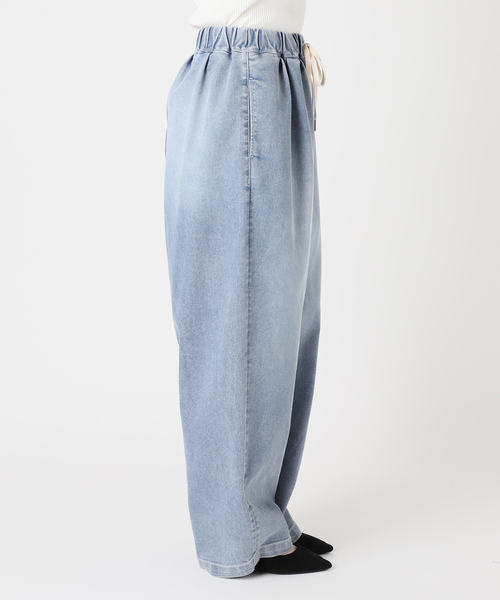 美品♡ 【接触冷感】アイシーリラックスデニム WEB限定追加》【接触冷感】アイシーリラックスデニム（デニム