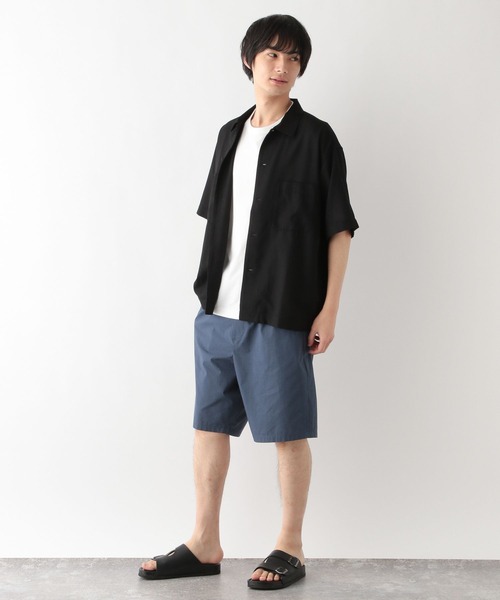 GLOBAL WORK（グローバルワーク）の「快適サマ－シャツ/パナマ/287583（シャツ/ブラウス・メンズ・アイボリー/ブラック/ネイビー・SMALL/MEDIUM/LARGE/X-LARGE）」の9枚目の写真