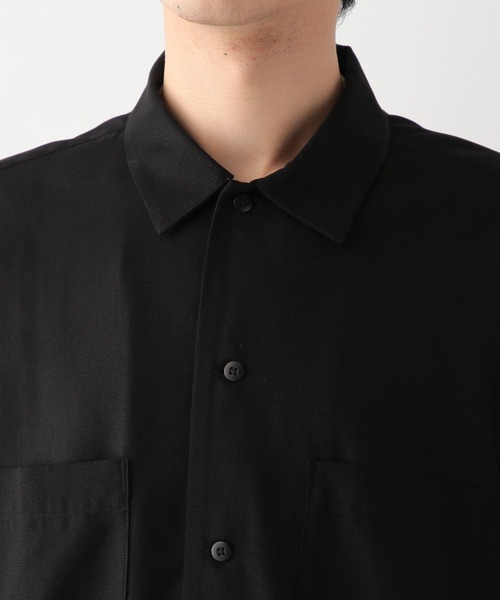 GLOBAL WORK（グローバルワーク）の「快適サマ－シャツ/パナマ/287583（シャツ/ブラウス・メンズ・アイボリー/ブラック/ネイビー・SMALL/MEDIUM/LARGE/X-LARGE）」の21枚目の写真