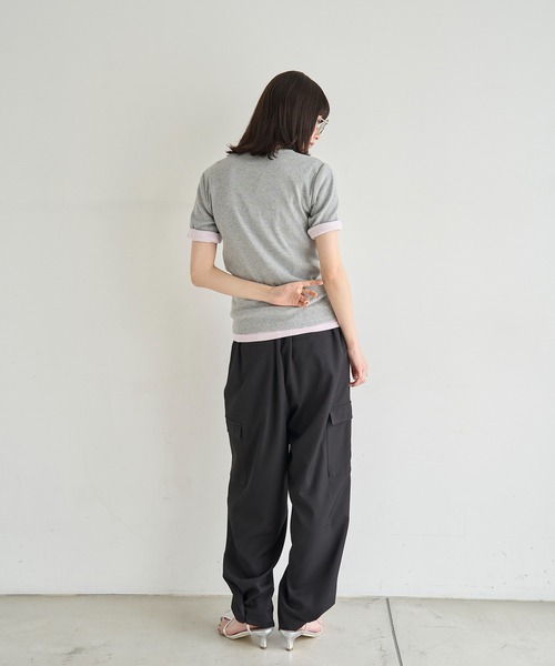 meilmada(メイルマダ)の「ドロストカーゴパンツ(カーゴパンツ・レディース・ネイビー/ライトベージュ/ブラック/カーキ・FREE)」の20枚目の写真