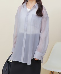 Esime（エシミー）の「シアーシャツ（シャツ/ブラウス）」