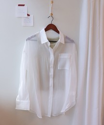 Esime（エシミー）の「シアーシャツ（シャツ/ブラウス）」