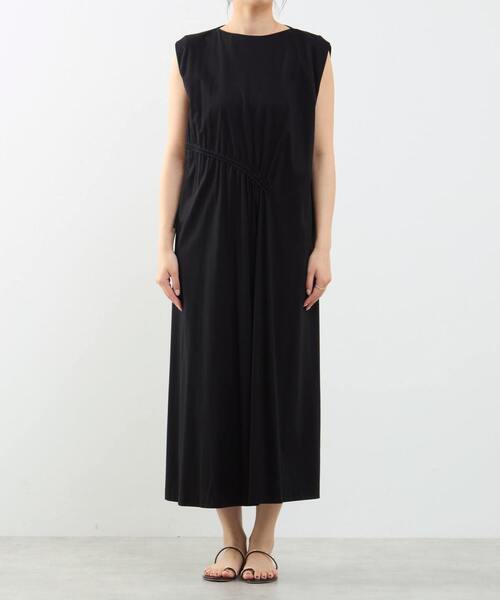 martinique(マルティニーク)の「スムースドレープワンピース(ワンピース・レディース・ブラック/キャメル・FREE)」の6枚目の写真