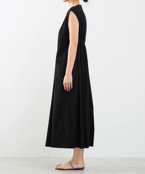 martinique(マルティニーク)の「スムースドレープワンピース(ワンピース・レディース・ブラック/キャメル・FREE)」の7枚目の写真