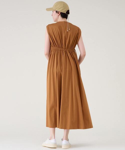 martinique(マルティニーク)の「スムースドレープワンピース(ワンピース・レディース・ブラック/キャメル・FREE)」の10枚目の写真