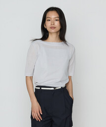 COMME CA | 綿アセテート プルオーバー(ニット/セーター)