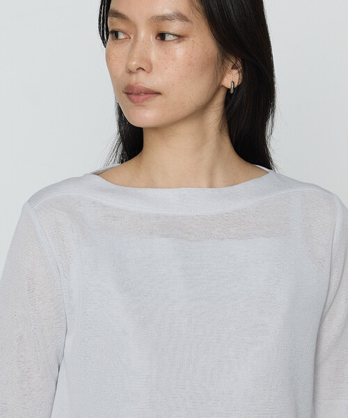 COMME CA（コムサ）の「綿アセテート プルオーバー（ニット/セーター・レディース・ブラック/ライトグレー/グリーン・9号/11号）」の15枚目の写真