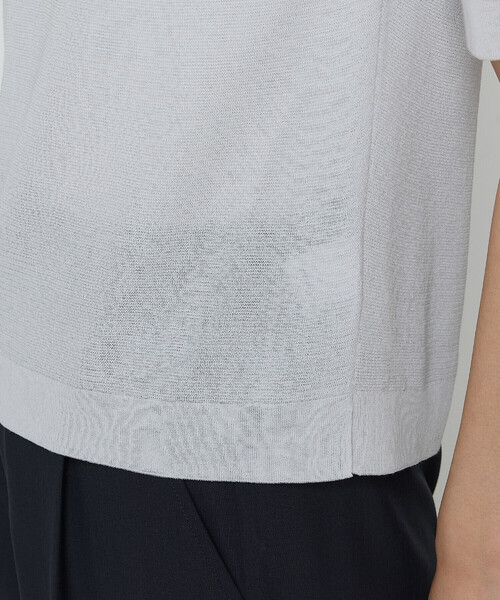 COMME CA（コムサ）の「綿アセテート プルオーバー（ニット/セーター・レディース・ブラック/ライトグレー/グリーン・9号/11号）」の17枚目の写真