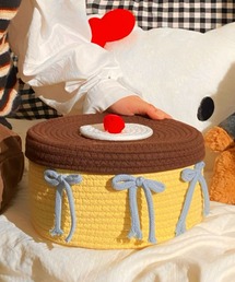 DEVICE（デバイス）の「プリン 収納BOX 小物入れ かご（収納グッズ）」