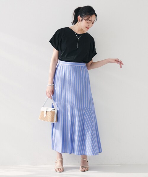 セール】【洗える】タック入りフレンチスリーブプルオーバー（T