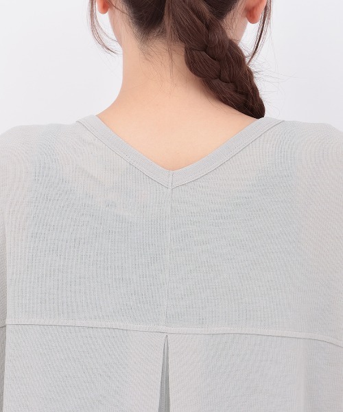 チチカカ（チチカカ）の「サラサラテレコドルマンカーディガン（カーディガン/ボレロ・レディース・マスタード/ブラック/グレー・FREE）」の14枚目の写真