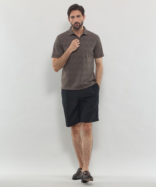 MACKINTOSH LONDON（マッキントッシュ ロンドン）の「【LEON掲載】ブライトンプリントポロシャツ（ポロシャツ・メンズ・ダークネイビー/ブラウン系その他5/グレー・XL/L/M）」の15枚目の写真