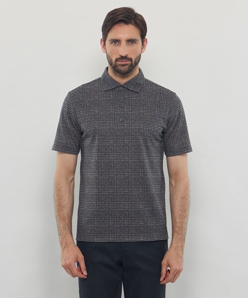 MACKINTOSH LONDON（マッキントッシュ ロンドン）の「【LEON掲載】ブライトンプリントポロシャツ（ポロシャツ・メンズ・ダークネイビー/ブラウン系その他5/グレー・XL/L/M）」の16枚目の写真