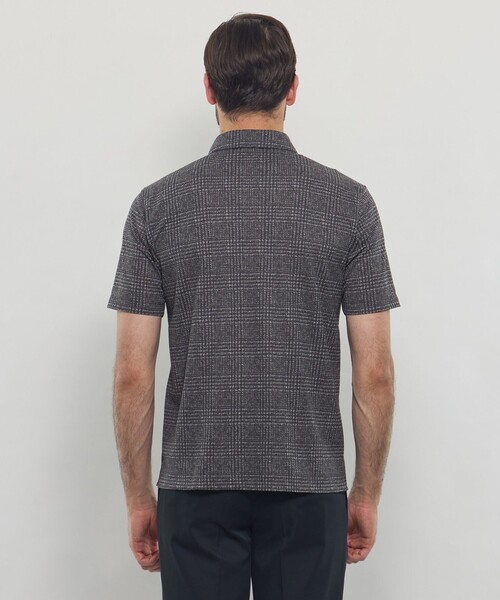 MACKINTOSH LONDON（マッキントッシュ ロンドン）の「【LEON掲載】ブライトンプリントポロシャツ（ポロシャツ・メンズ・ダークネイビー/ブラウン系その他5/グレー・XL/L/M）」の8枚目の写真