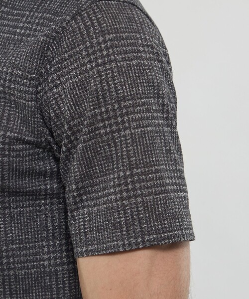 MACKINTOSH LONDON（マッキントッシュ ロンドン）の「【LEON掲載】ブライトンプリントポロシャツ（ポロシャツ・メンズ・ダークネイビー/ブラウン系その他5/グレー・XL/L/M）」の9枚目の写真