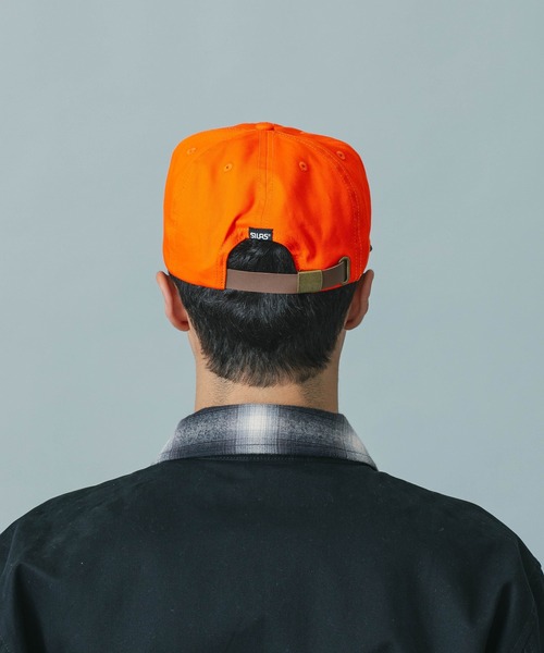 SILAS（サイラス）の「CAPITAL LETTER CAP（キャップ・メンズ・オレンジ/ブラック・ONE SIZE）」の4枚目の写真