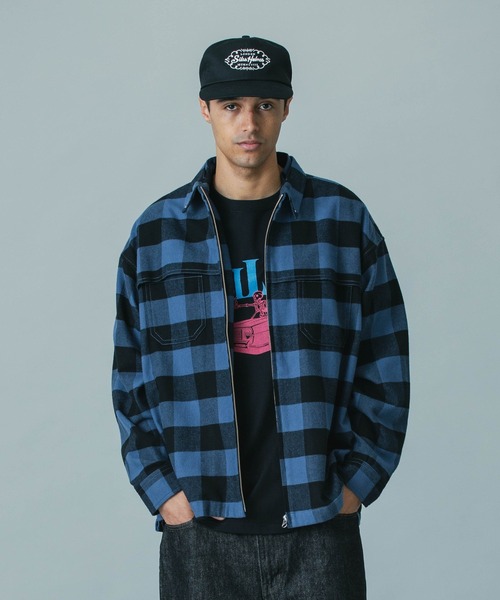 SILAS（サイラス）の「CAPITAL LETTER CAP（キャップ・メンズ・オレンジ/ブラック・ONE SIZE）」の7枚目の写真