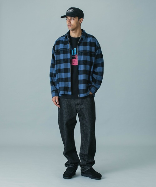SILAS（サイラス）の「CAPITAL LETTER CAP（キャップ・メンズ・オレンジ/ブラック・ONE SIZE）」の8枚目の写真