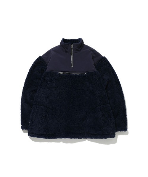 FIRST DOWN BOA FLEECE ANORAK JKT (ファーストダウン ボアフリース アノラック ジャケット)