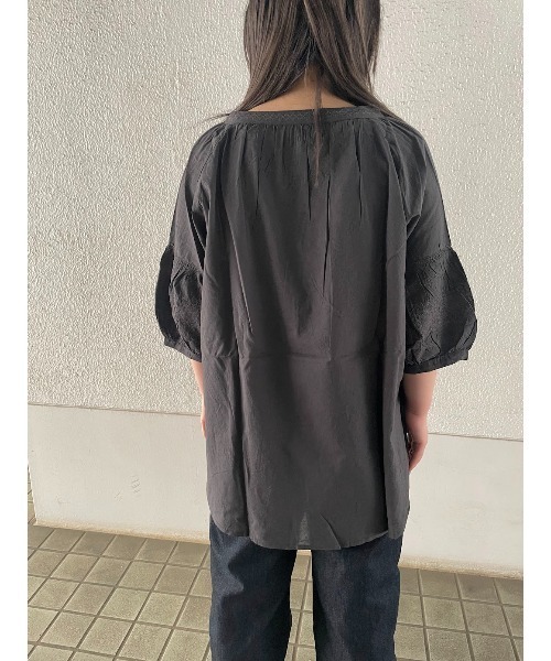 セール】スッキッパー刺繍ブラウス（シャツ/ブラウス）｜WORLD WIDE