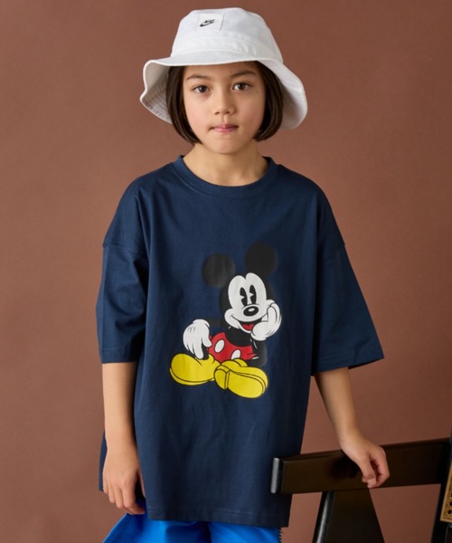 Disney Fantasia Mickey Mouse Tシャツ ディズニー DISNEY FANTASIA】 ビッグフロント プリントTシャツ/ディズニー