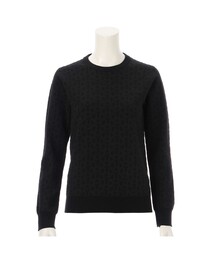 Felisi Golf(フェリージ ゴルフ) メリノウールクルーネックニット WS MERINO MONOGRAM CREW NECK KNIT