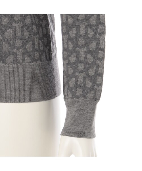 Felisi Golf(フェリージゴルフ)の「Felisi Golf(フェリージ ゴルフ) メリノウールクルーネックニット WS MERINO MONOGRAM CREW NECK KNIT(ニット/セーター・レディース・ネイビー/グレー/ブラック・M/S)」の20枚目の写真