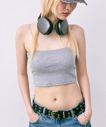 DTYYPE | カップ付きバックオープンクロップキャミソール(キャミソール)