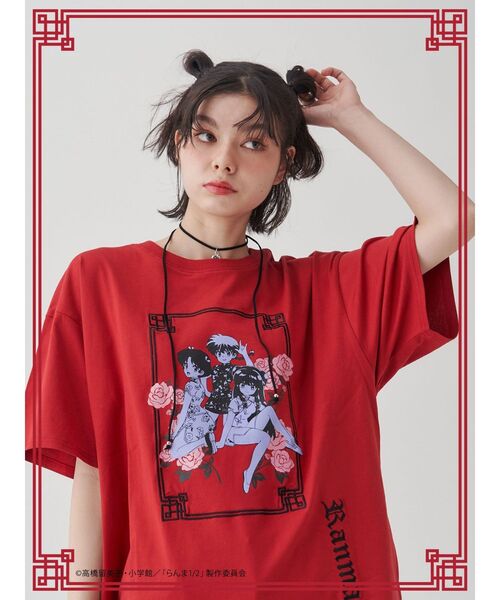 jouetie チャイナチュニックシャツ らんま1/2 チャイナ服 jouetie（ジュエティ）の「【TVアニメ『らんま1/2』jouetie