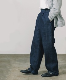 BONNY WOVEN/ボニーウーブン TUCK PANTS/デニムパンツ