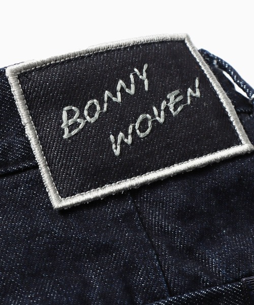 ROOPTOKYO(ループトウキョウ)の「BONNY WOVEN/ボニーウーブン TUCK PANTS/デニムパンツ(デニムパンツ・レディース・ネイビー・3)」の10枚目の写真