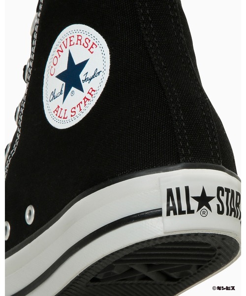 CONVERSE ALL STAR(コンバースオールスター)の「ALL STAR HI / TABEKKO DOUBUTSU / オールスター HI / たべっ子どうぶつ(スニーカー・レディース・ブラック・3/3.5/4/4.5/5/5.5/6.5)」の8枚目の写真
