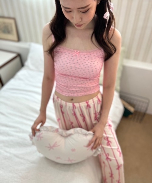 ipugo（イプゴ）の「ipugo/イプゴ 花柄 キャミソール（キャミソール・レディース・ピンク・FREE）」の10枚目の写真