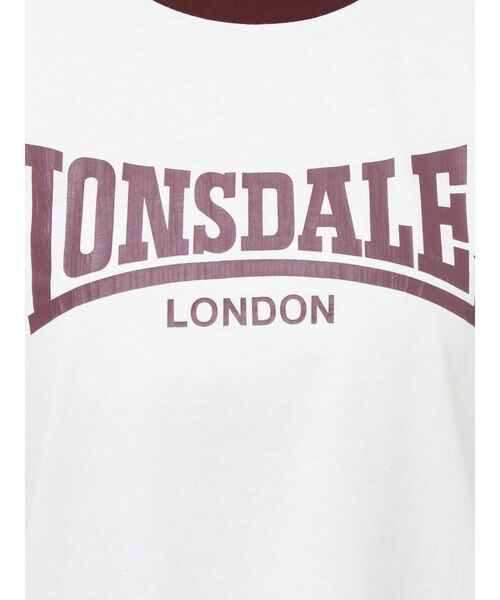 tシャツ 「LONSDALE×jouetie」ロゴユニフォームトップス レディース jouetie tシャツ 「LONSDALE×jouetie」ラグランTシャツ