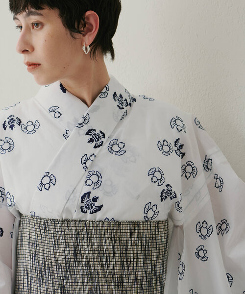 完売　Whim Gazette デザイン 大人お洒落　浴衣 定価79200円 完売 Whim Gazette デザイン 大人お洒落 浴衣 定価79200円 完売 Whim