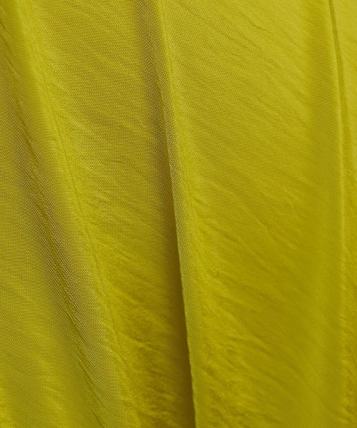 ESSENTIAL（エッセンシャル）の「割縫サテンパンツ（その他パンツ・レディース・イエロー・36/38）」の15枚目の写真