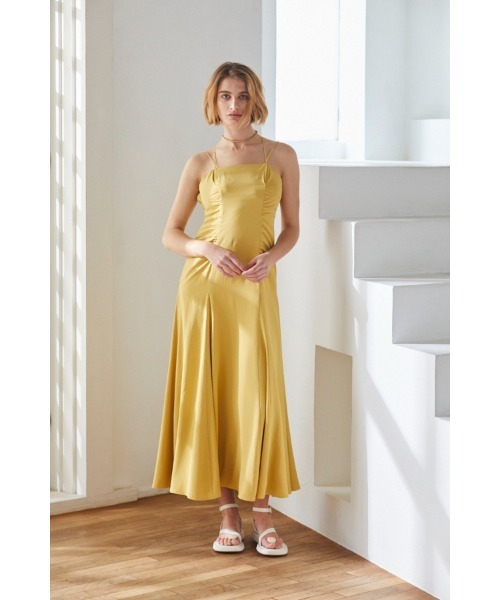 Leonora Maxi Dress Wバッククロスドレス（ワンピース