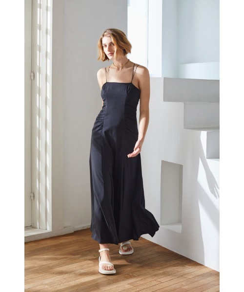 新品未使用マキシワンピース　Estella.K エステラケー Leonora Maxi Dress Wバッククロスドレス（ワンピース