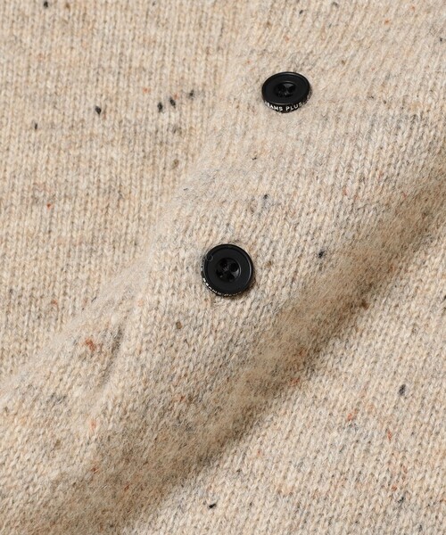 BEAMS PLUS（ビームスプラス）の「9ゲージ ネップ ニット ポロシャツ（ポロシャツ・メンズ・ネイビー/サックスブルー/ミント/ベージュ/ブラウン・XL/L/M/S）」の14枚目の写真