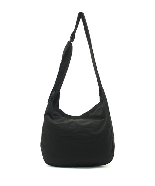 UNIVERSAL OVERALL(ユニバーサルオーバーオール)の「(UNIVERSAL OVERALL)WRINKLE NYLON NEWS PAPIER BAG(ショルダーバッグ・レディース・ホワイト/ブラック/カーキ・ONE SIZE)」の11枚目の写真