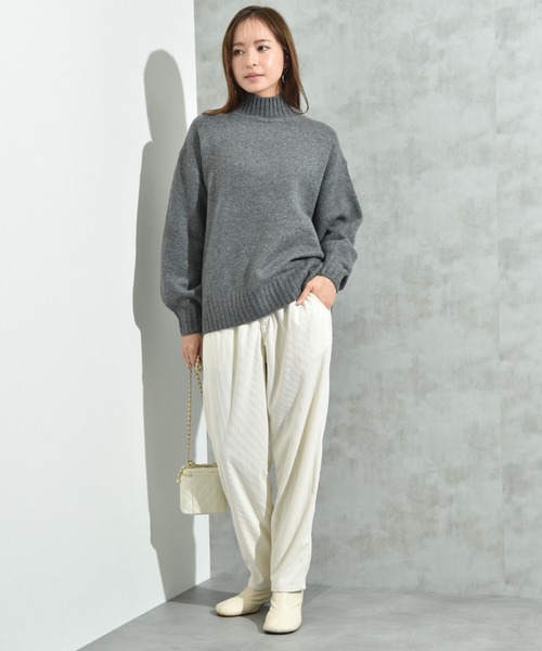 INTERPLANET(インタープラネット)の「コーデュロイシェフパンツ(その他パンツ・レディース・チャコールグレー/ライトベージュ/カーキ・LARGE/MEDIUM)」の12枚目の写真