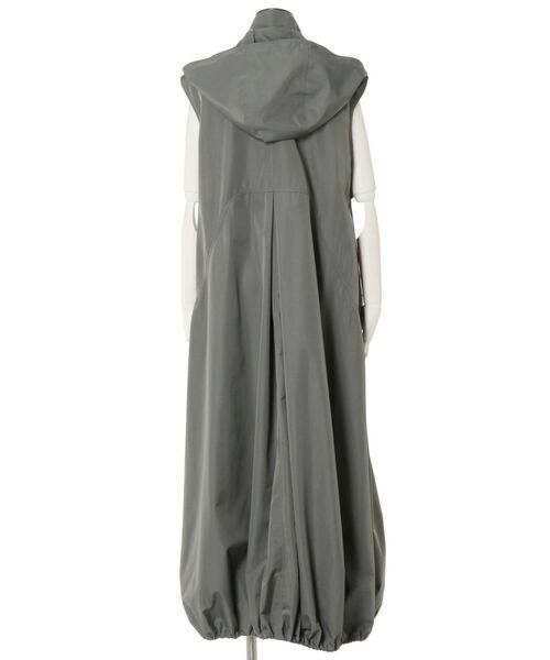 UN3D.（アンスリード）の「HOODIE VEST OP / フーディーベストワンピース（ワンピース・レディース・グレー/ブラック・38/36）」の7枚目の写真