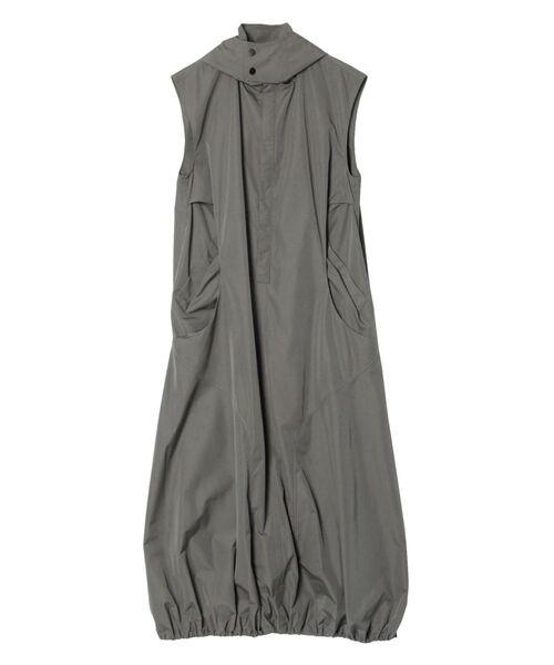 UN3D.（アンスリード）の「HOODIE VEST OP / フーディーベストワンピース（ワンピース・レディース・グレー/ブラック・38/36）」の3枚目の写真