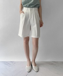 on:nue（オンニュ）の「【on:nue】[5色展開/3サイズ展開] センタープレスハーフパンツ（その他パンツ）」