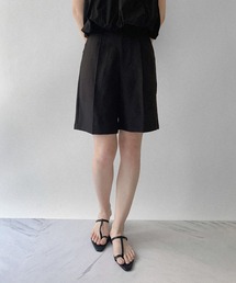 【on:nue】[5色展開/3サイズ展開] センタープレスハーフパンツ