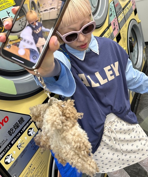 Alley Tokyo(アリートーキョー)の「マルチウェイフリフリワッフルパンツとスカートのセット(その他パンツ・レディース・オフホワイト/ラベンダー・FREE)」の21枚目の写真