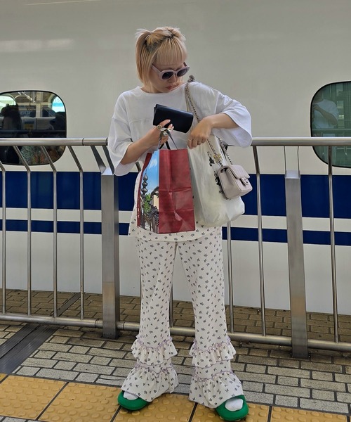 マルチウェイフリフリワッフルパンツとスカートのセット（その他