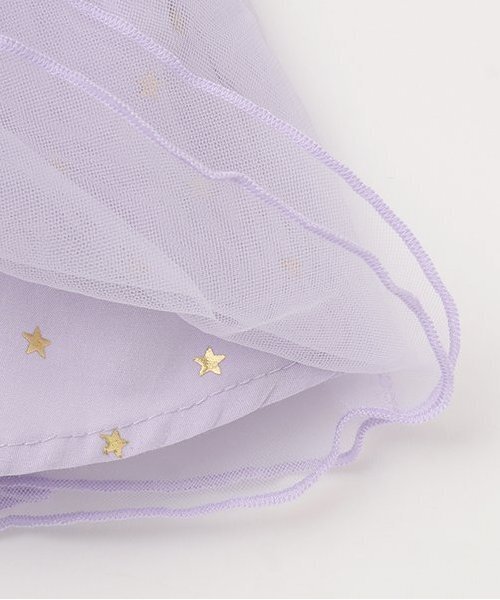 petit main（プティマイン）の「袖チュールロンパース＋スカパンセット（ロンパース・キッズ・チャコール/ライトピンク・80ｃｍ/70cm）」の12枚目の写真